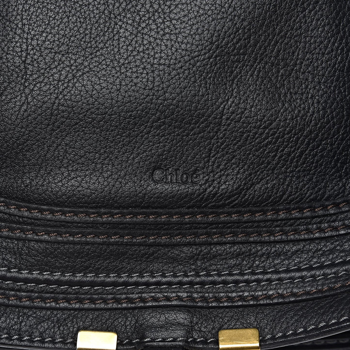 Calfskin Medium Marcie Satchel Black