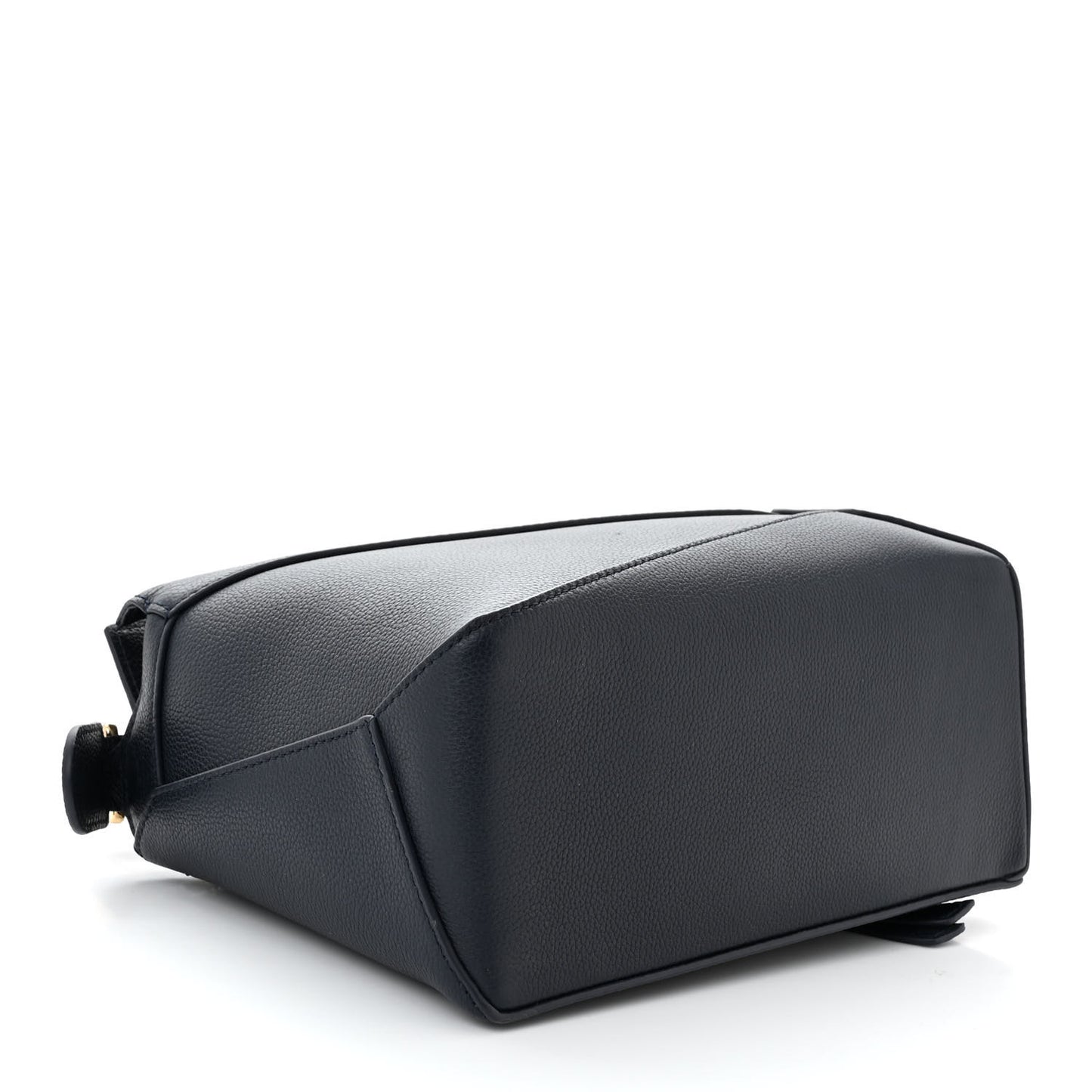 Soft Grained Calfskin Small Puzzle Edge Bag Navy