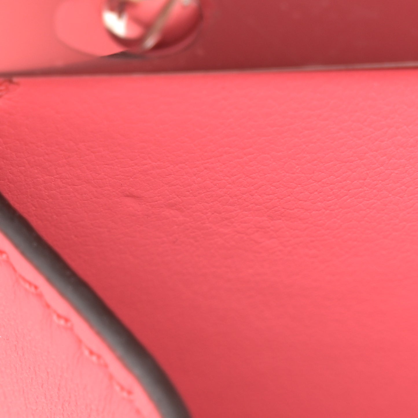 Shiny Nappa Petite Peekaboo I SEE U Satchel Pink Dalia