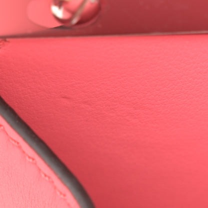 Fendi Shiny Nappa Petite Peekaboo I SEE U Satchel Pink Dalia 10 of 11