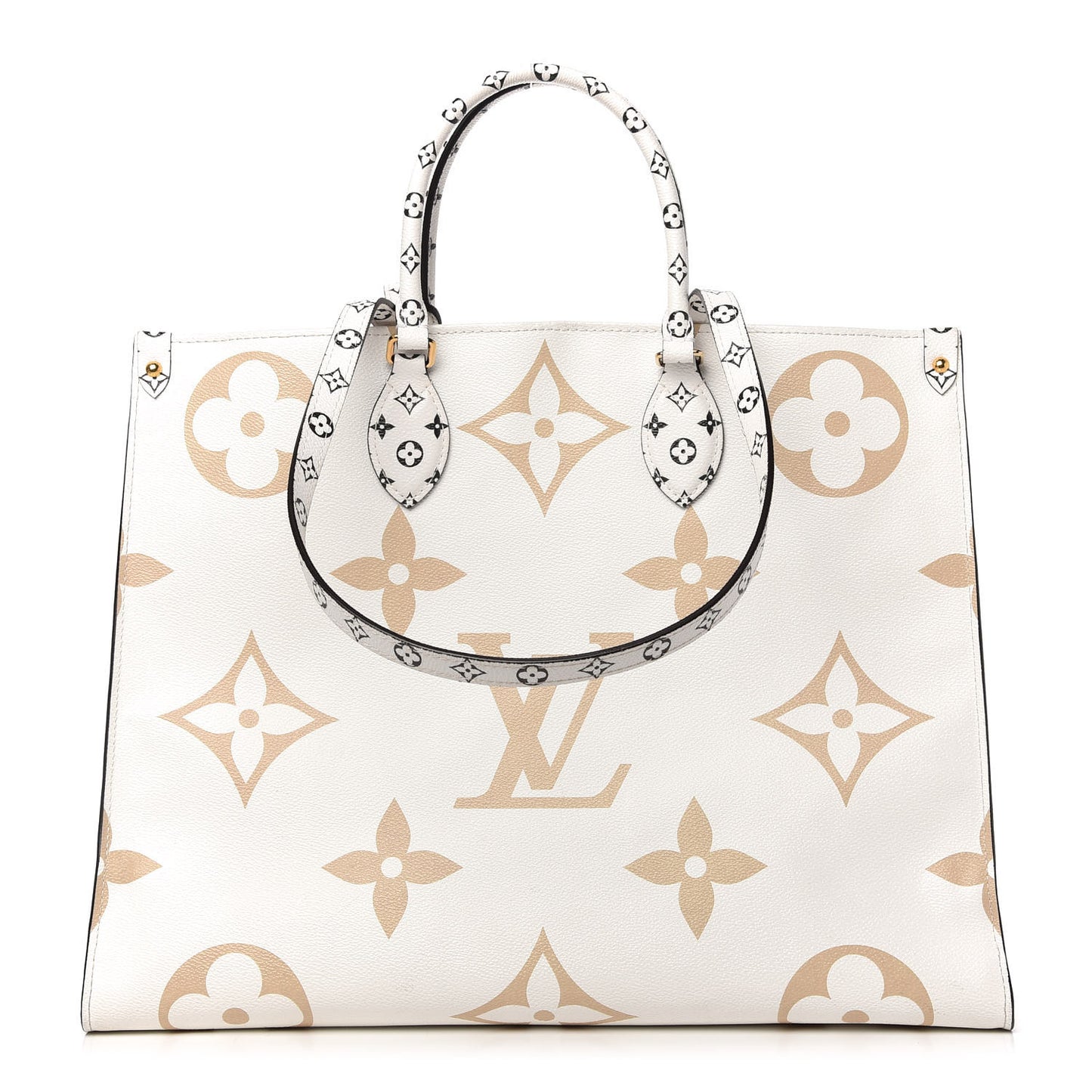 Monogram Giant Onthego GM Kaki Beige