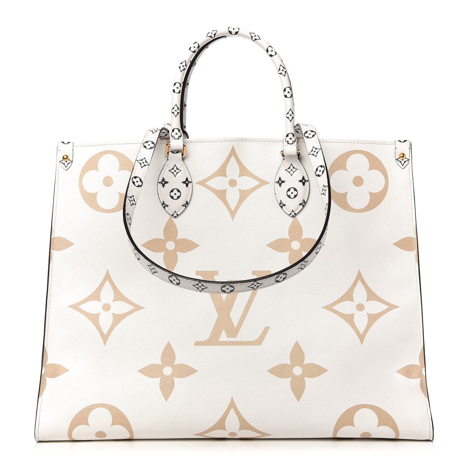 Louis Vuitton Monogram Giant Onthego GM Kaki Beige 1 of 12