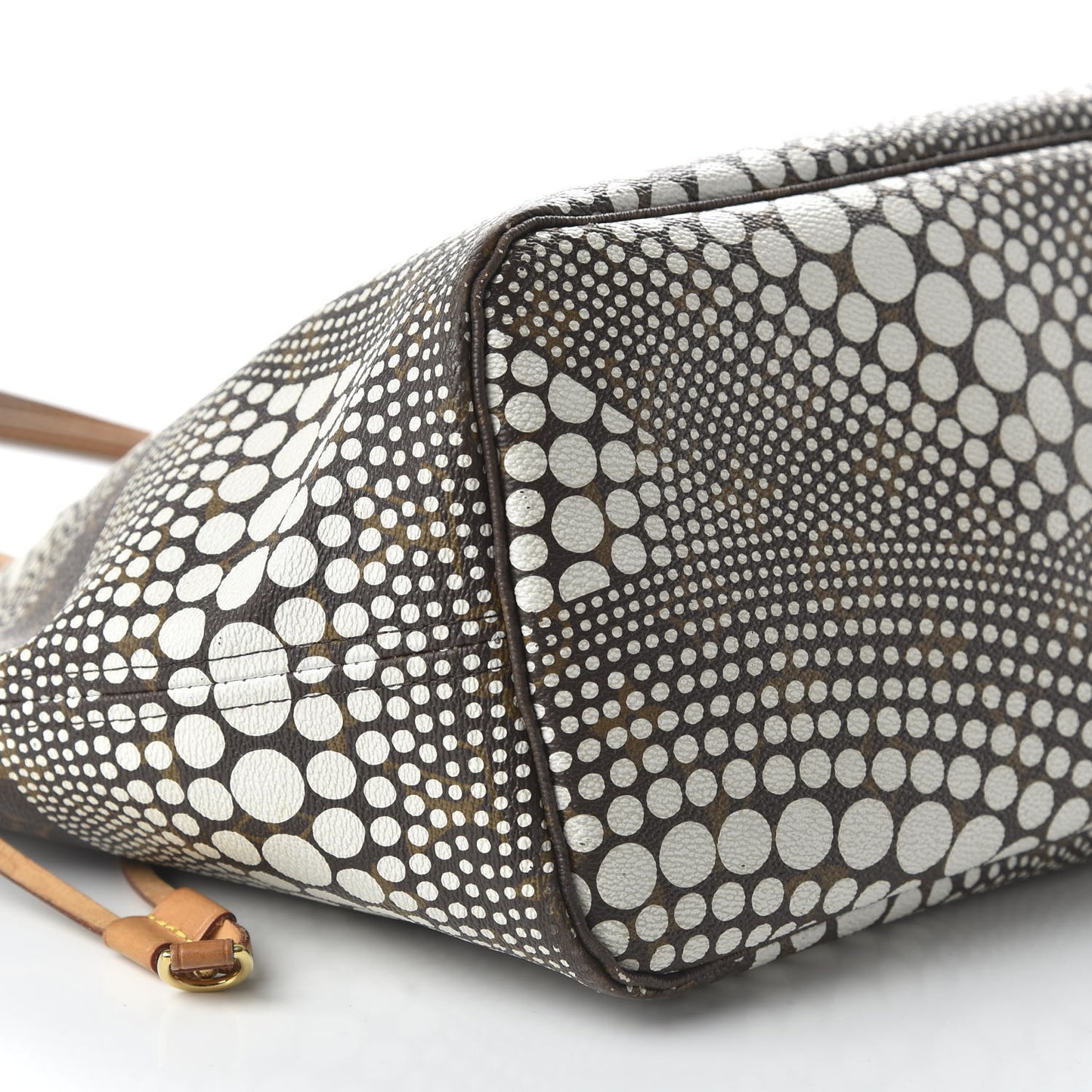 Monogram Kusama Waves Neverfull MM White