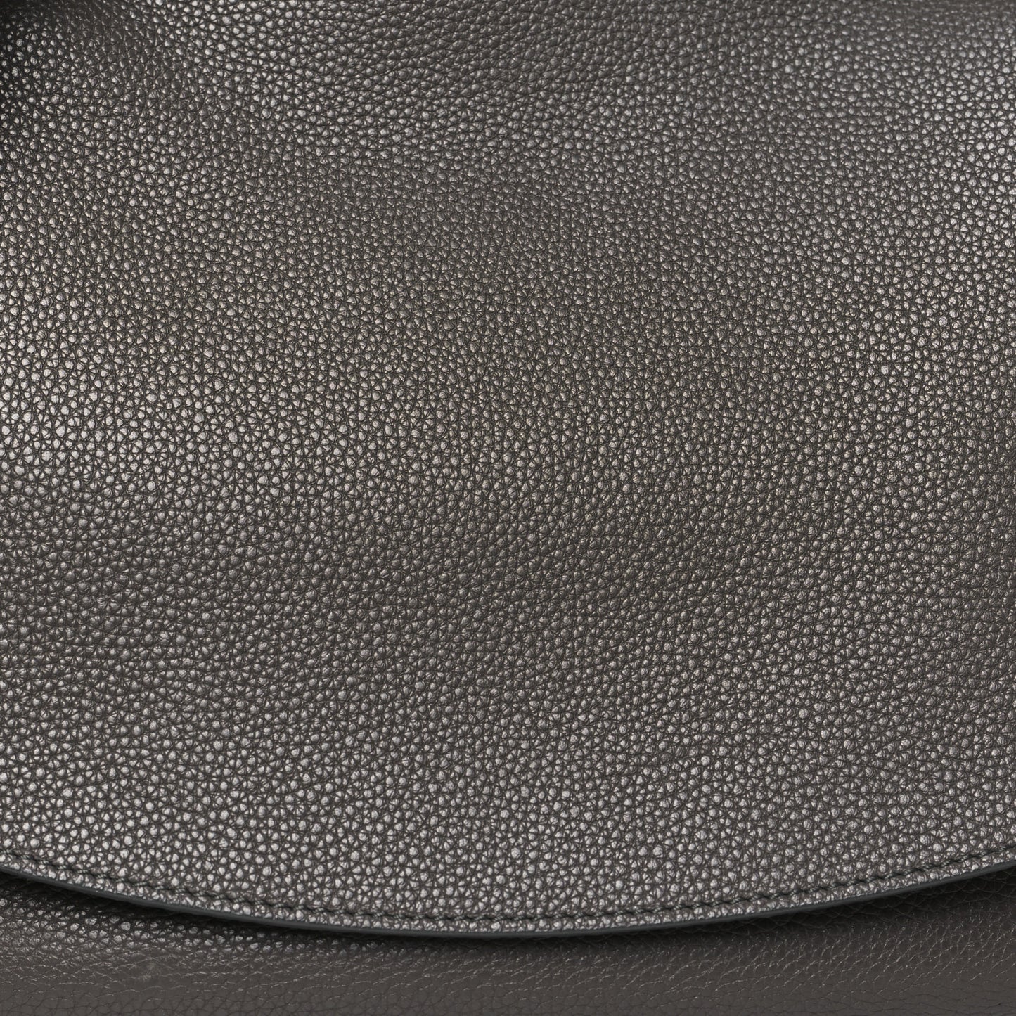 Calfskin Small Mail Bag Ash Grey