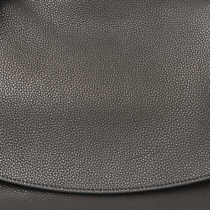 The Row Calfskin Small Mail Bag Ash Grey 7 of 9