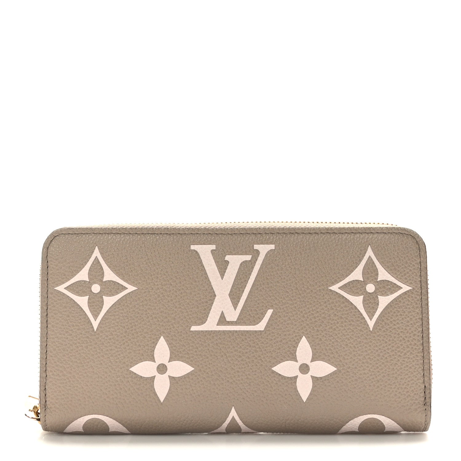 Louis Vuitton Empreinte Monogram Giant Zippy Wallet Tourterelle Creme 2 of 16