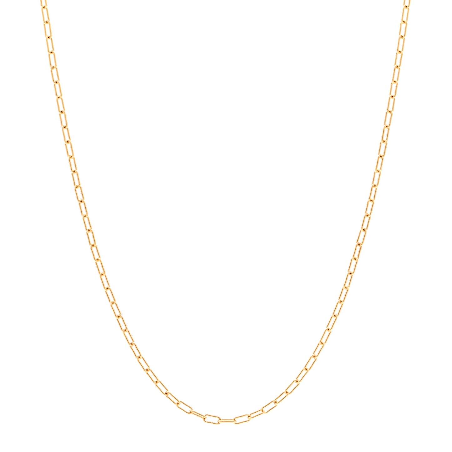 Metal Chain Necklace Gold