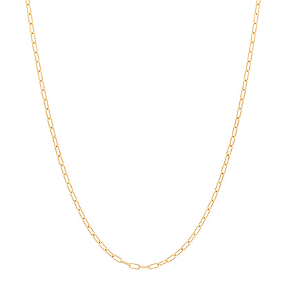 Saint Laurent Metal Chain Necklace Gold 1 of 6