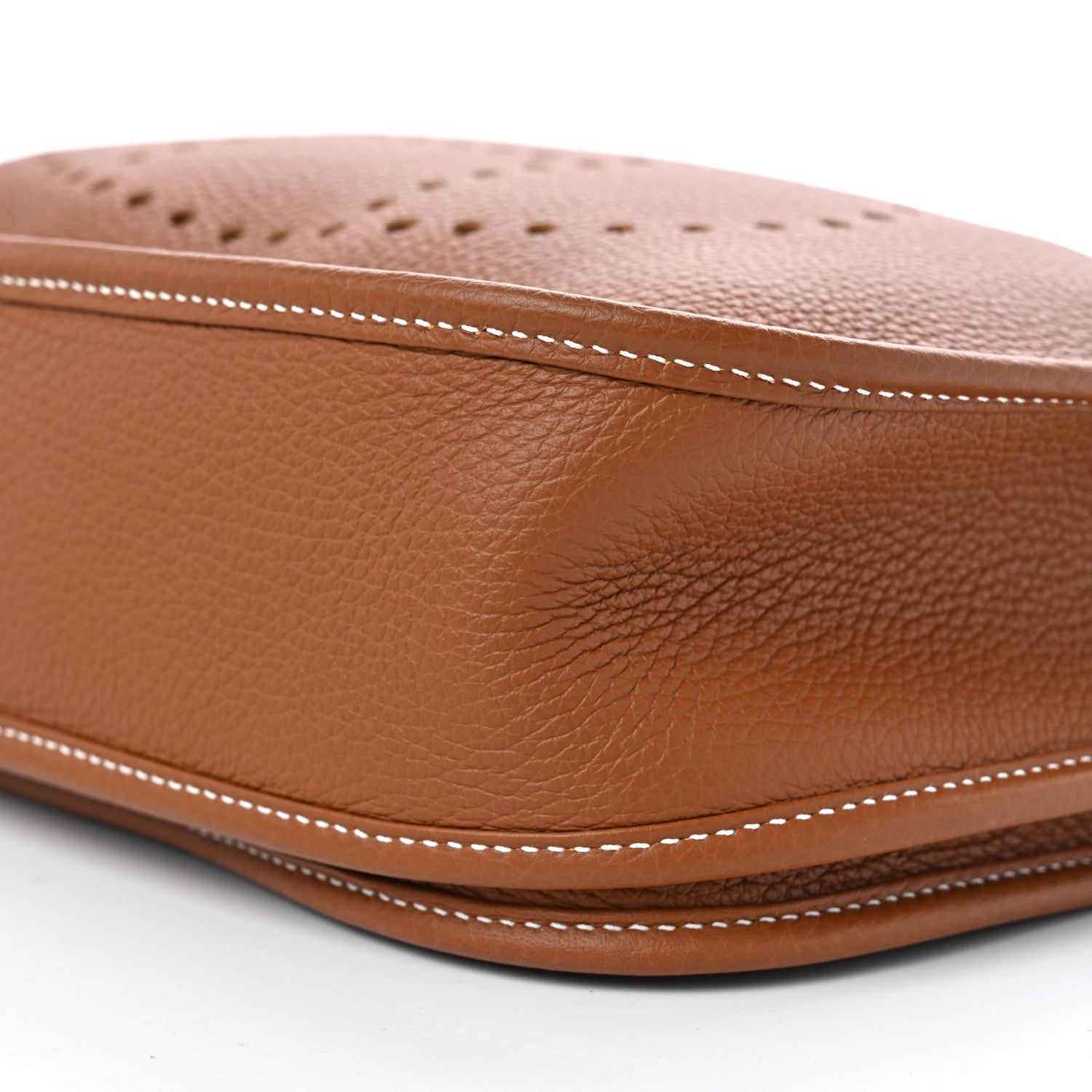 Hermes Taurillon Clemence Evelyne III PM Gold 10 of 11
