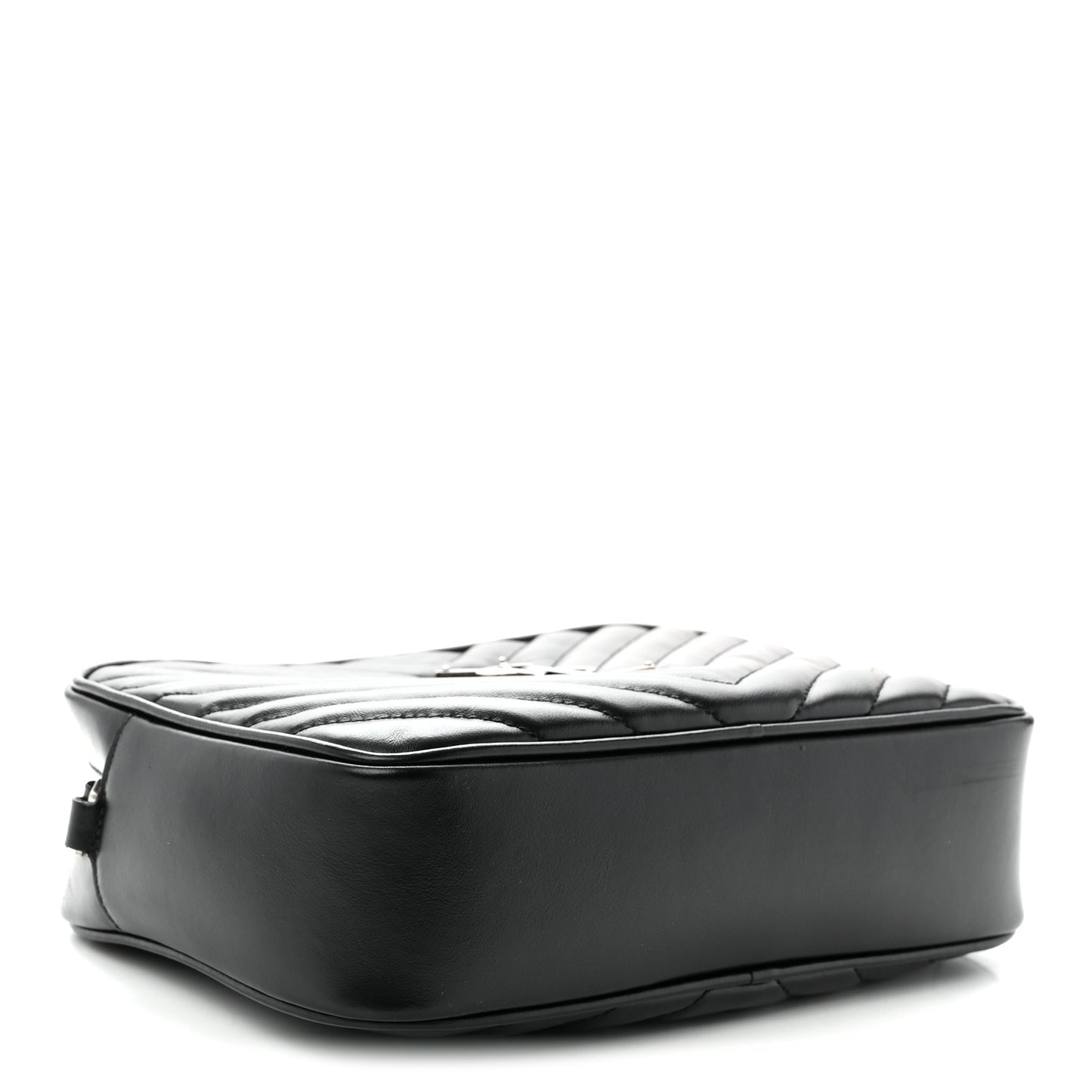 Calfskin Matelasse Monogram Lou Camera Bag Black