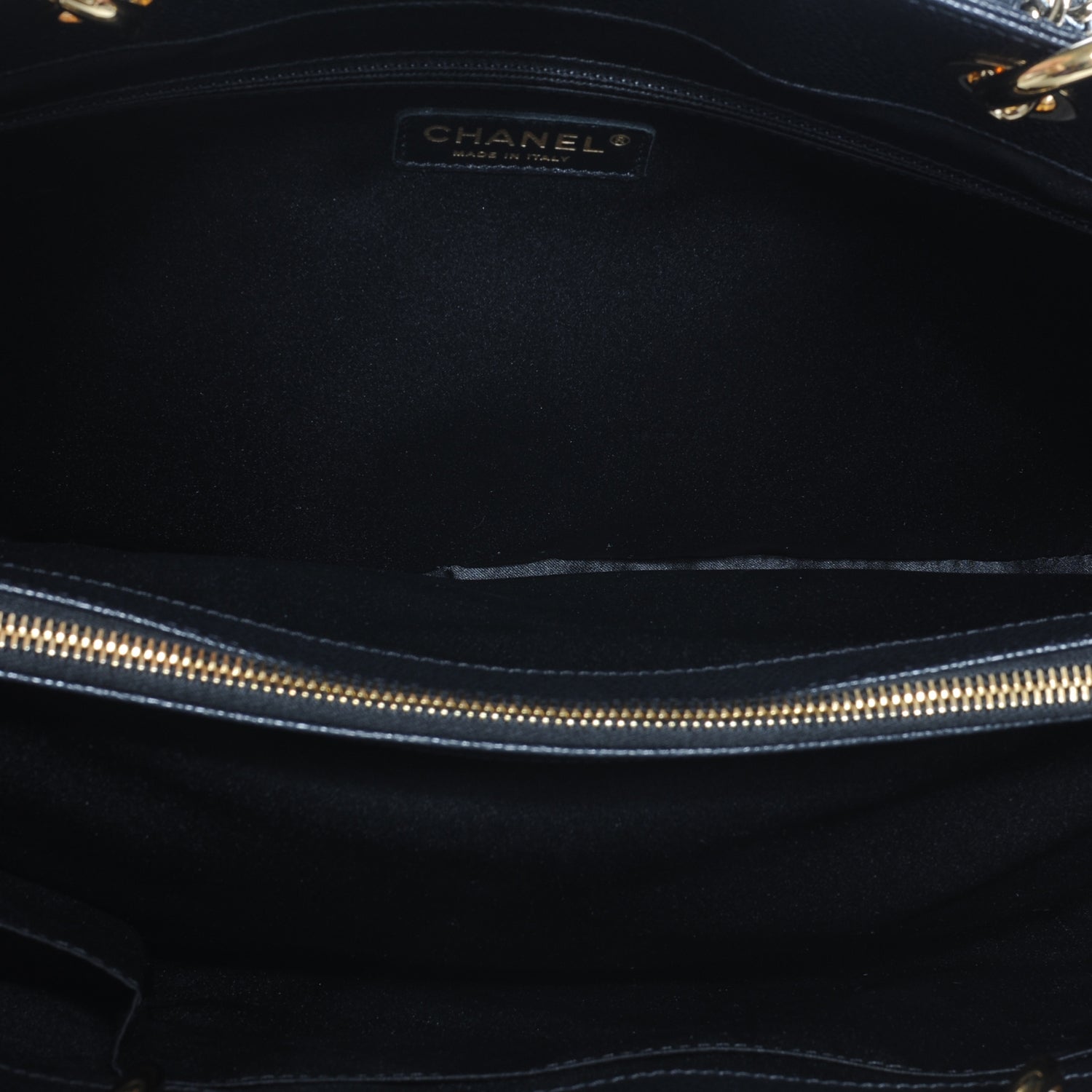 Chanel Caviar XL Grand Shopping Tote GST Black 5 of 7