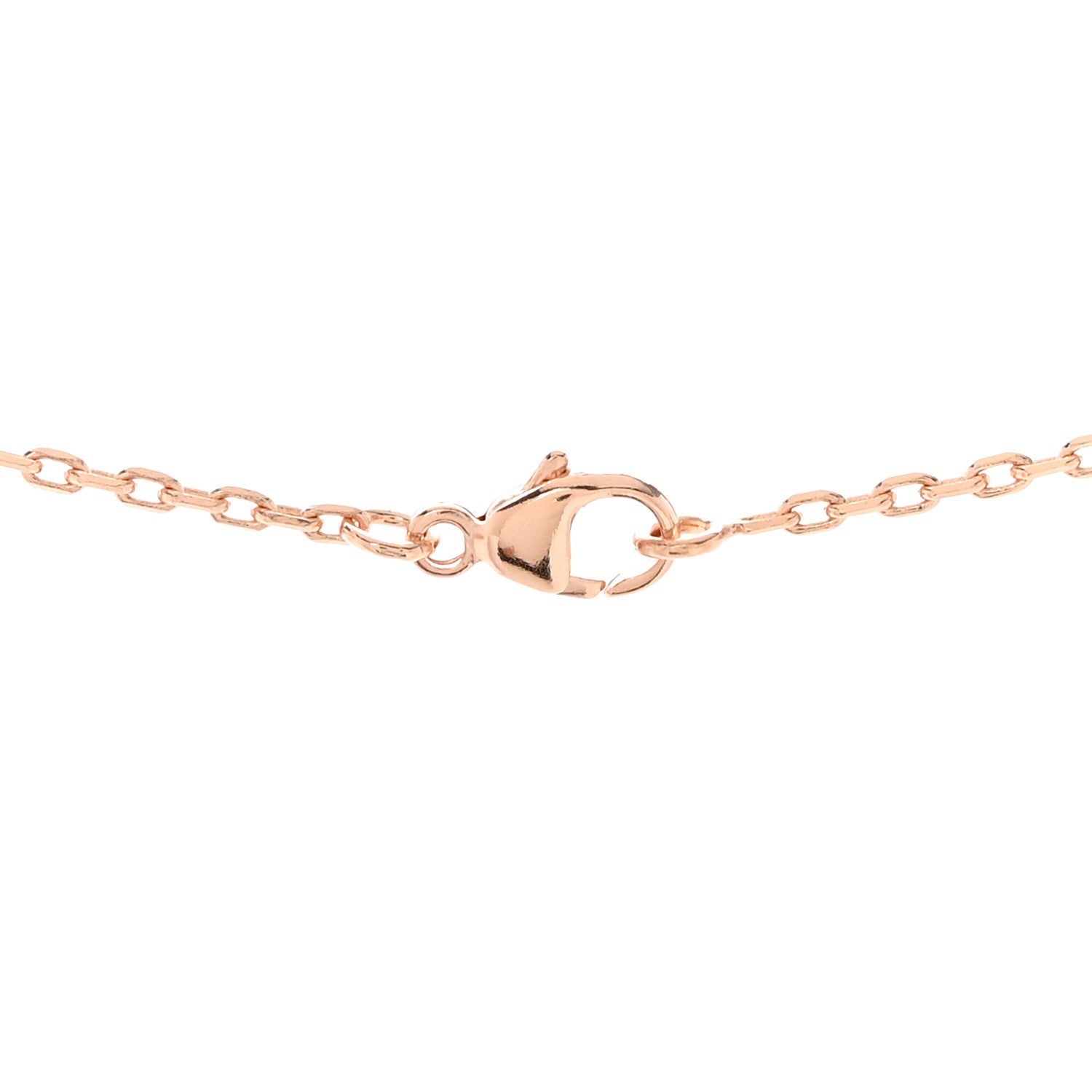 Hermes Lacquered Rose Gold Mini Pop H Pendant Necklace Rose Dragee 5 of 8