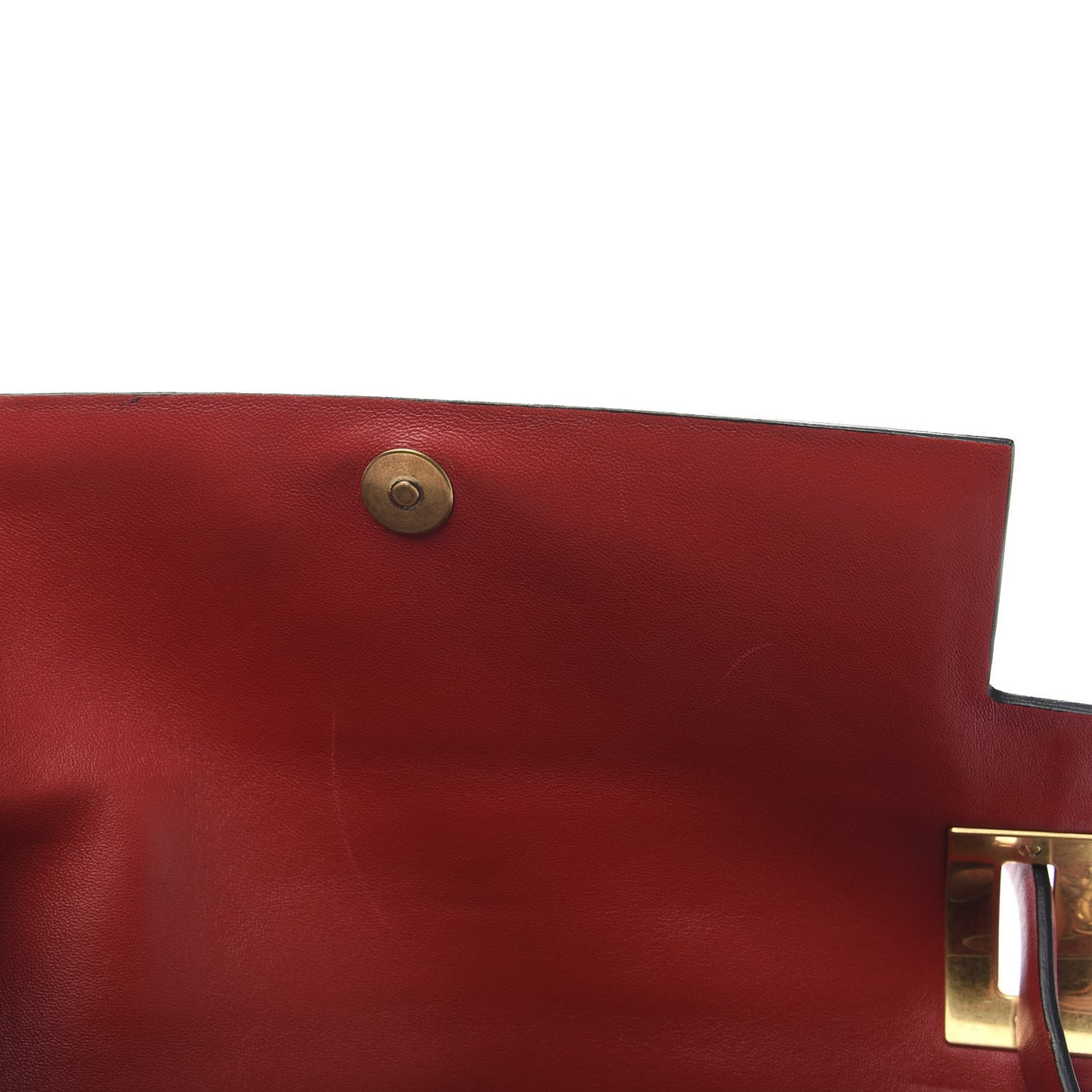 Calfskin Enchanted Wonderland My Rockstud Frame Bag Rosso Valentino