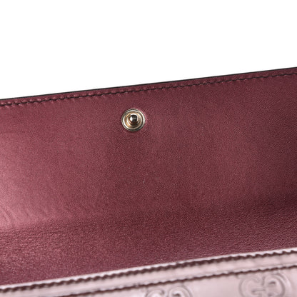 Gucci Shine Guccissima Lovely Heart Continental Wallet Scarlatto 10 of 10