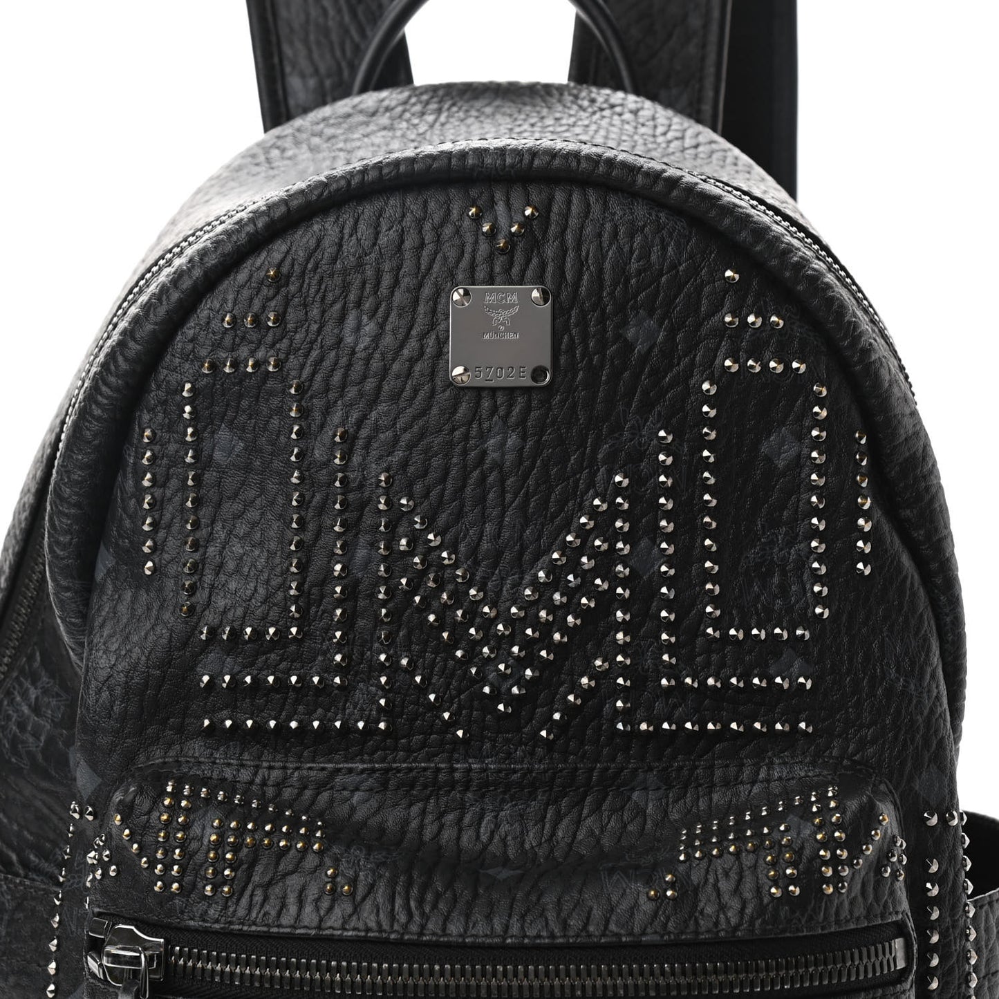 Visetos Studded Medium Stark Gunta Backpack Black