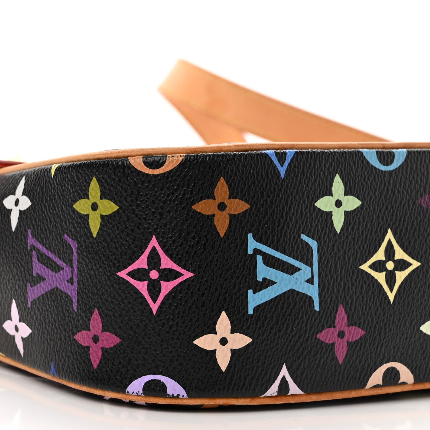 Louis Vuitton Monogram Multicolor Sologne Black 8 of 14