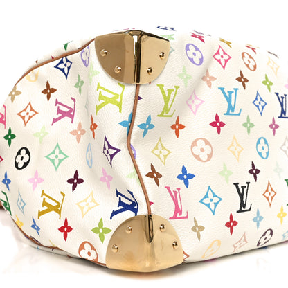 Louis Vuitton Monogram Multicolor Speedy 30 White 8 of 9