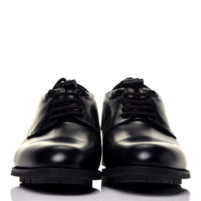 Louis Vuitton Calfskin Mens Derby LV Harness Shoes 9 Black 2 of 9