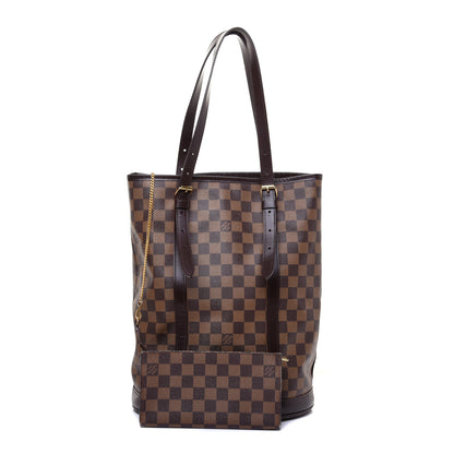 Louis Vuitton Damier Ebene Marais Bucket 27 1 of 13