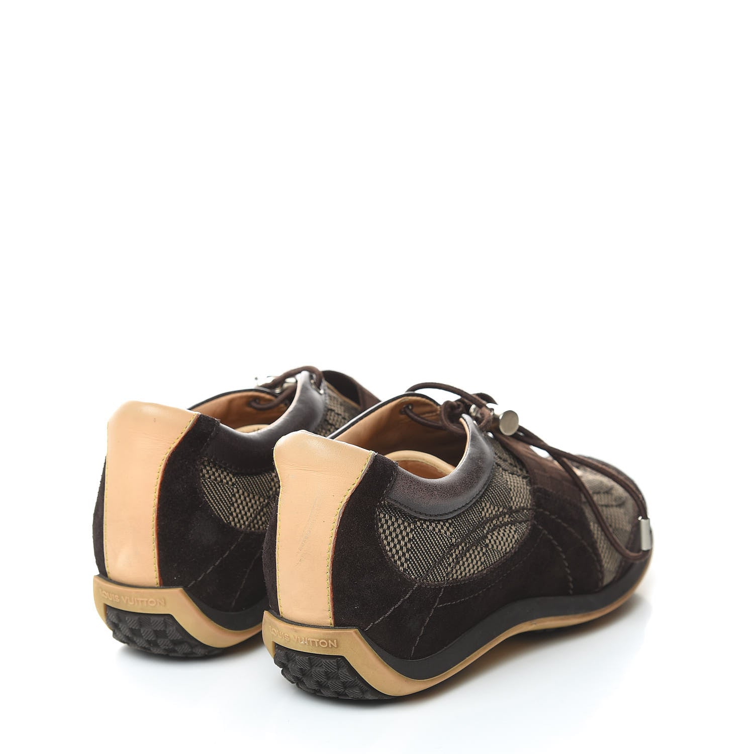 Louis Vuitton Damier Geant Chrono Sneaker 35.5 Brown 4 of 14