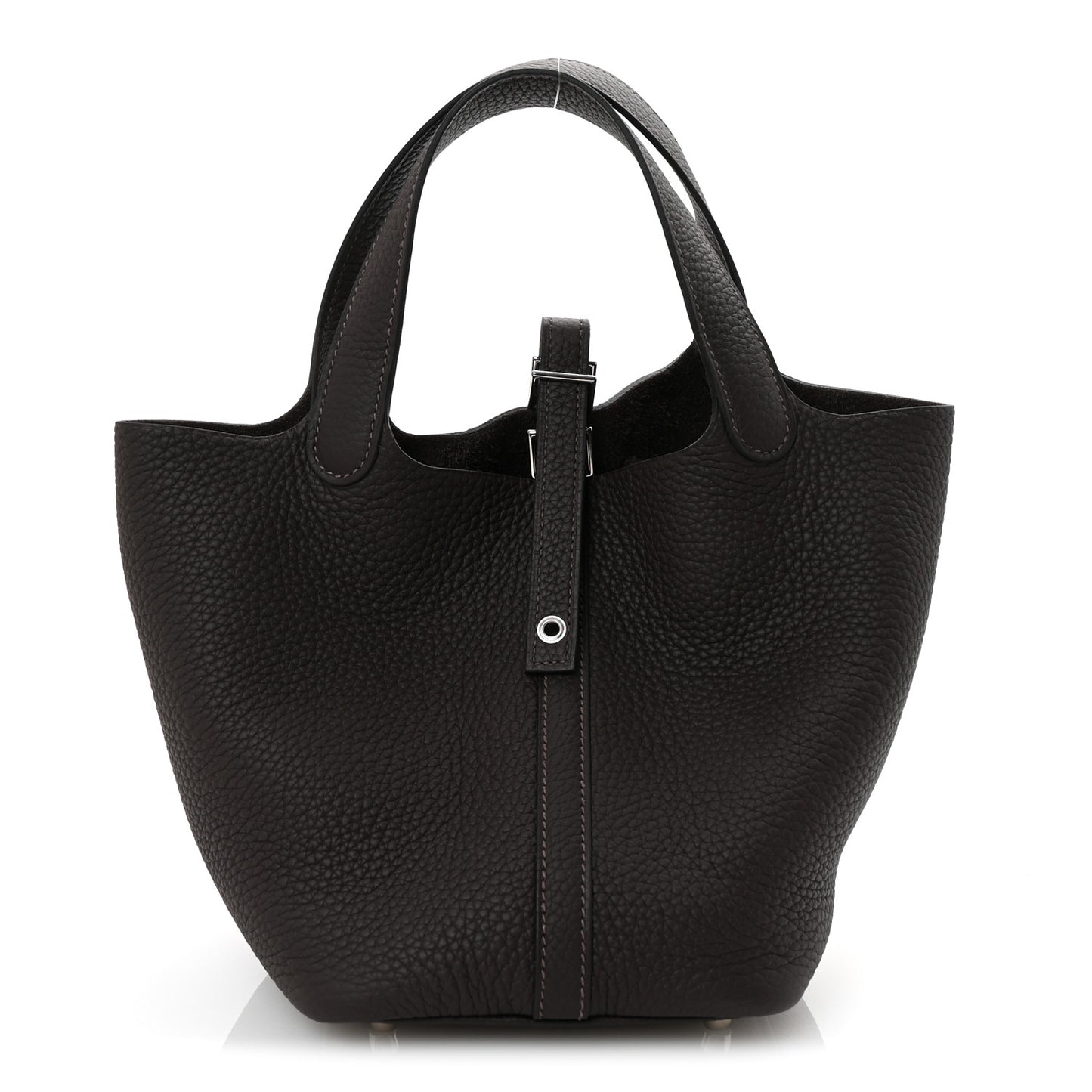 Taurillon Clemence Picotin Lock 18 PM Ebene