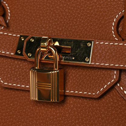Hermes Togo Birkin 35 Gold 9 of 10