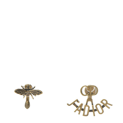 Christian Dior Metal J'Adior Earrings Aged Gold 1 of 4