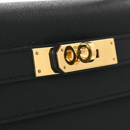 Hermes Epsom Kelly Sellier 28 Black 10 of 16