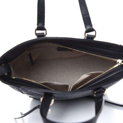 Gucci Microguccissima Small Bree Tote Black 5 of 9