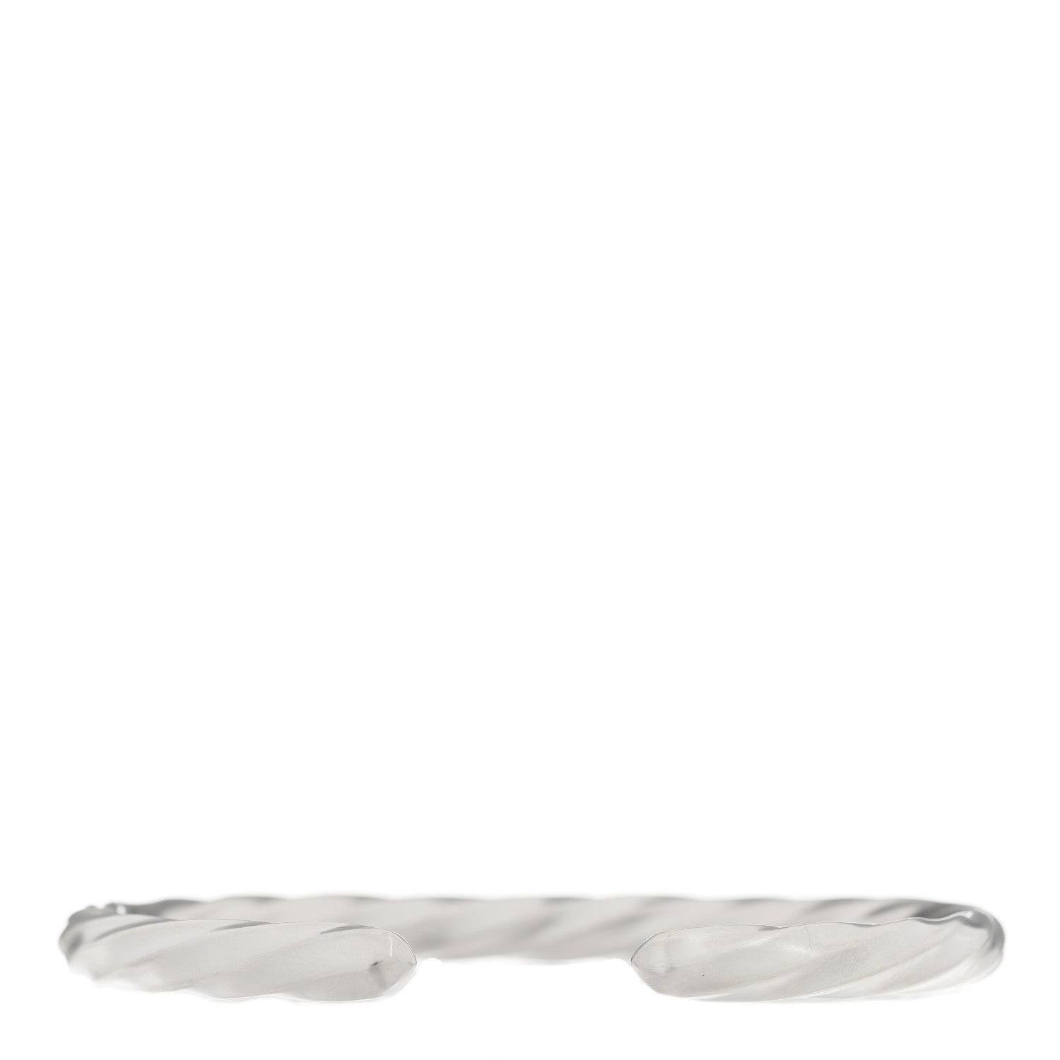 David Yurman Sterling Silver 5.5mm Cable Edge Bracelet 2 of 3