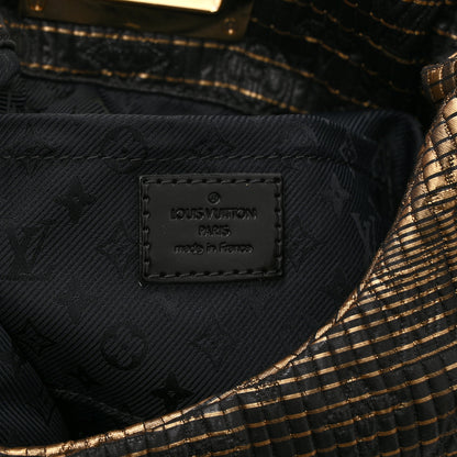 Louis Vuitton Jacquard Quilted Monogram Altair Clutch Bronze 7 of 11