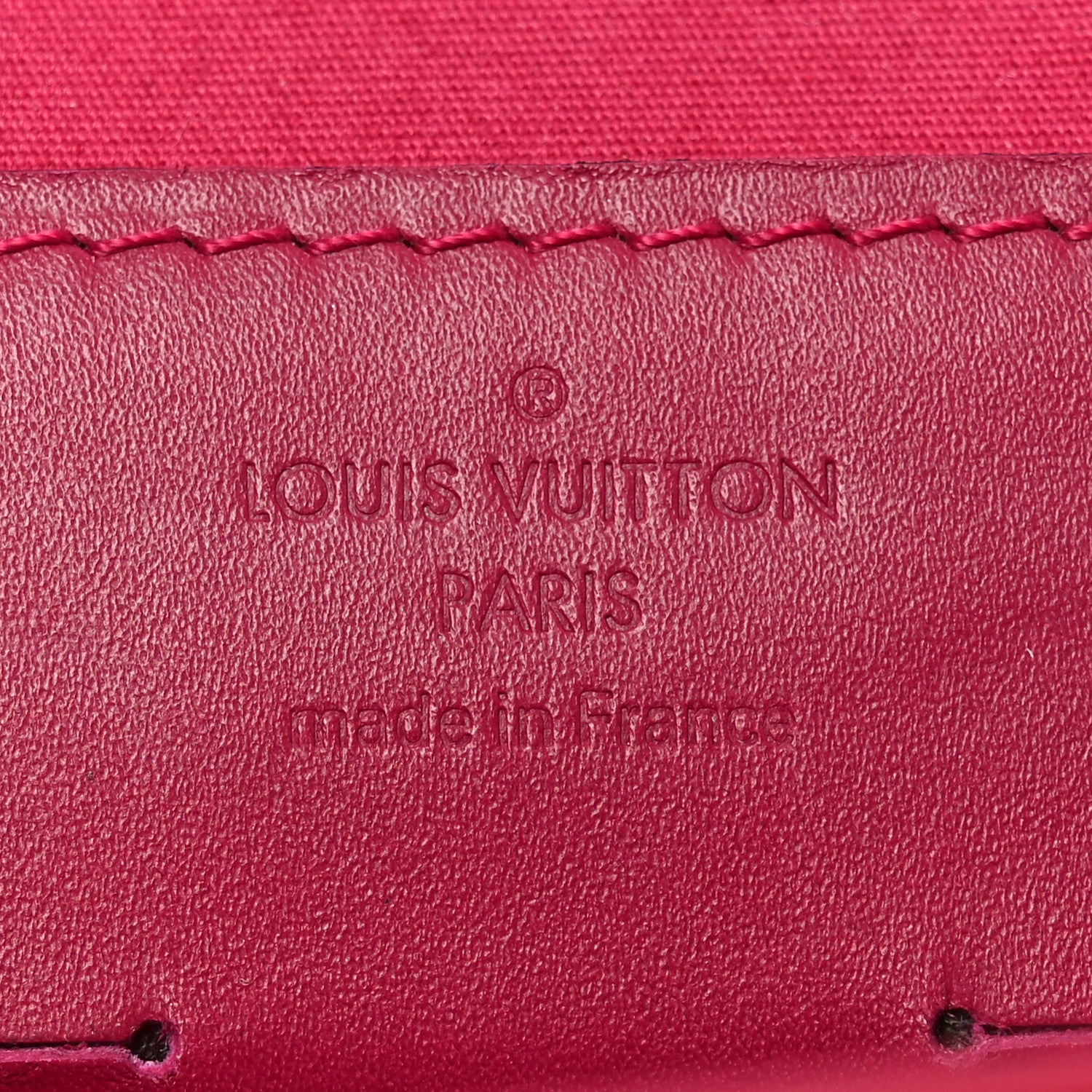Louis Vuitton Vernis Ana Clutch Rose Indien 6 of 9
