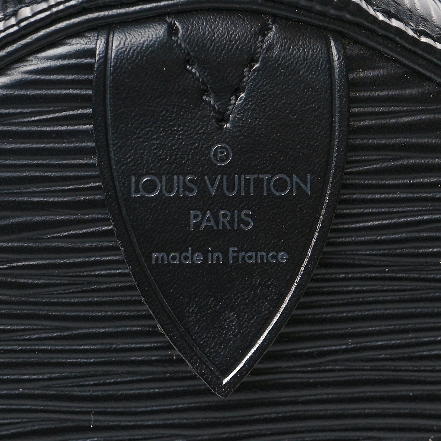 Louis Vuitton Epi Speedy 30 Black 6 of 12