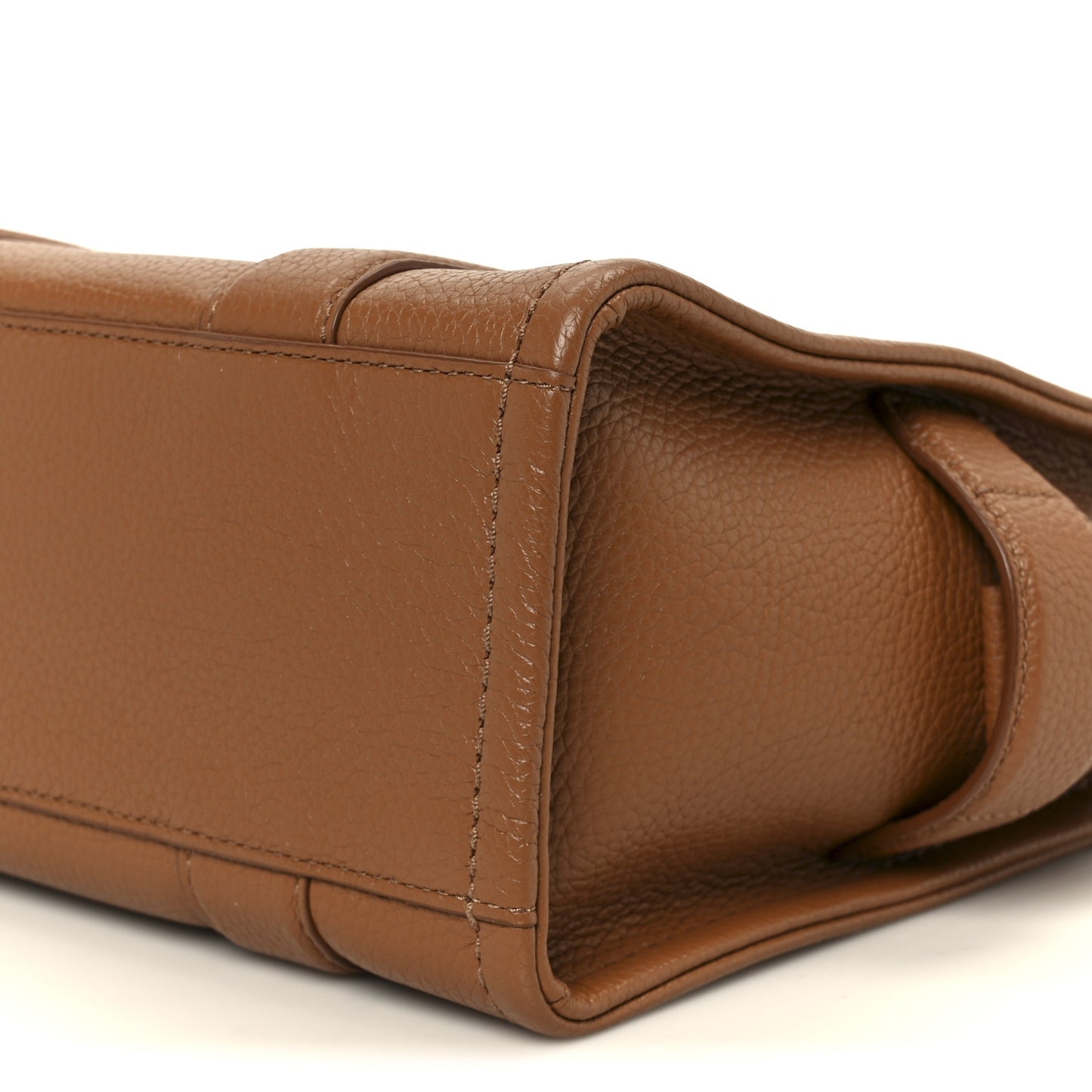 Grained Calfskin Small The Tote Bag Argan Oil