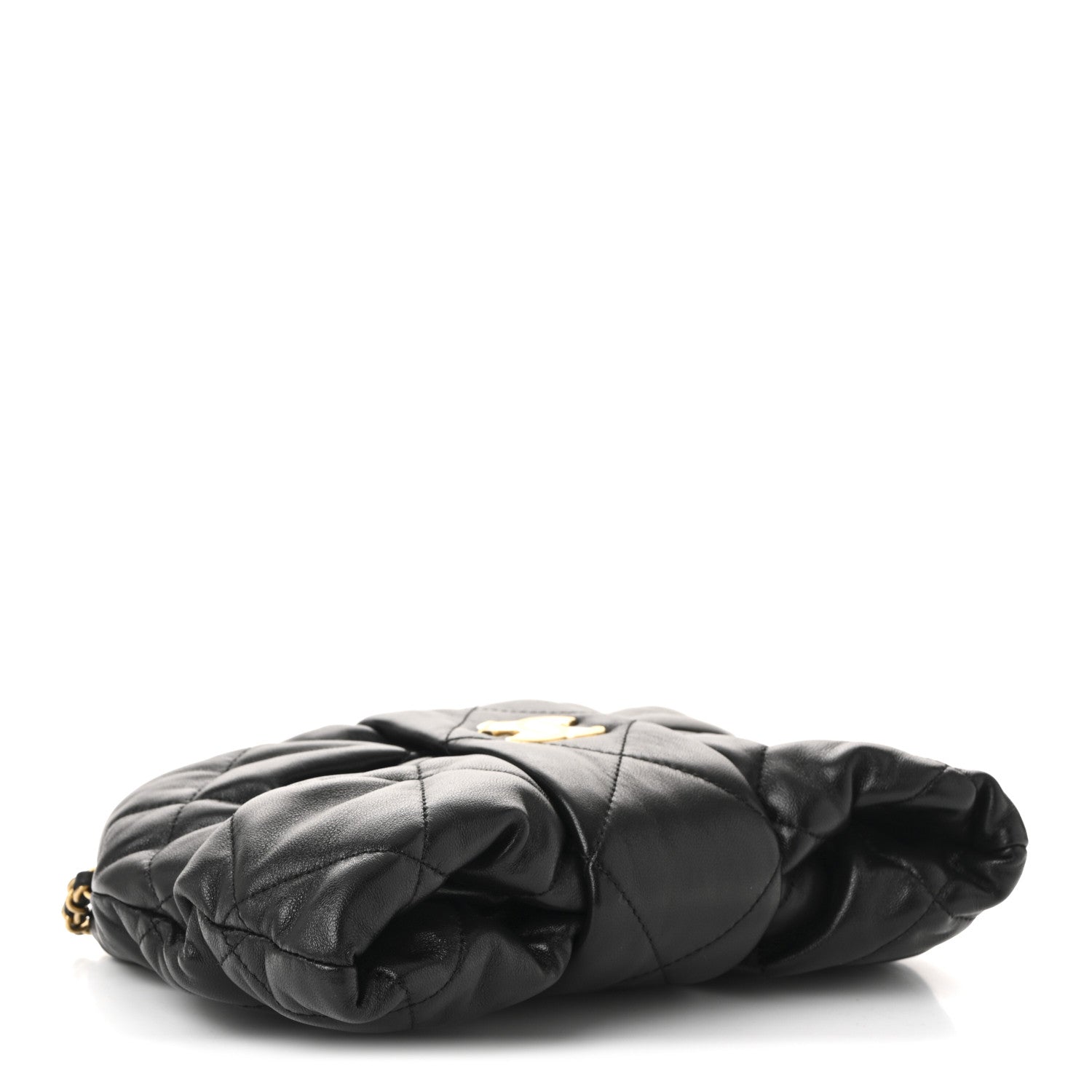 Chanel Lambskin Quilted Mini Bow Bag Black 4 of 10
