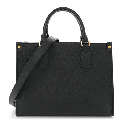 Louis Vuitton Empreinte Monogram Giant Onthego PM Black 1 of 13