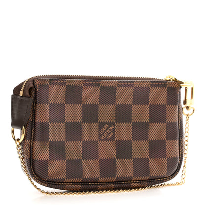 Louis Vuitton Damier Ebene Mini Pochette Accessories 3 of 7