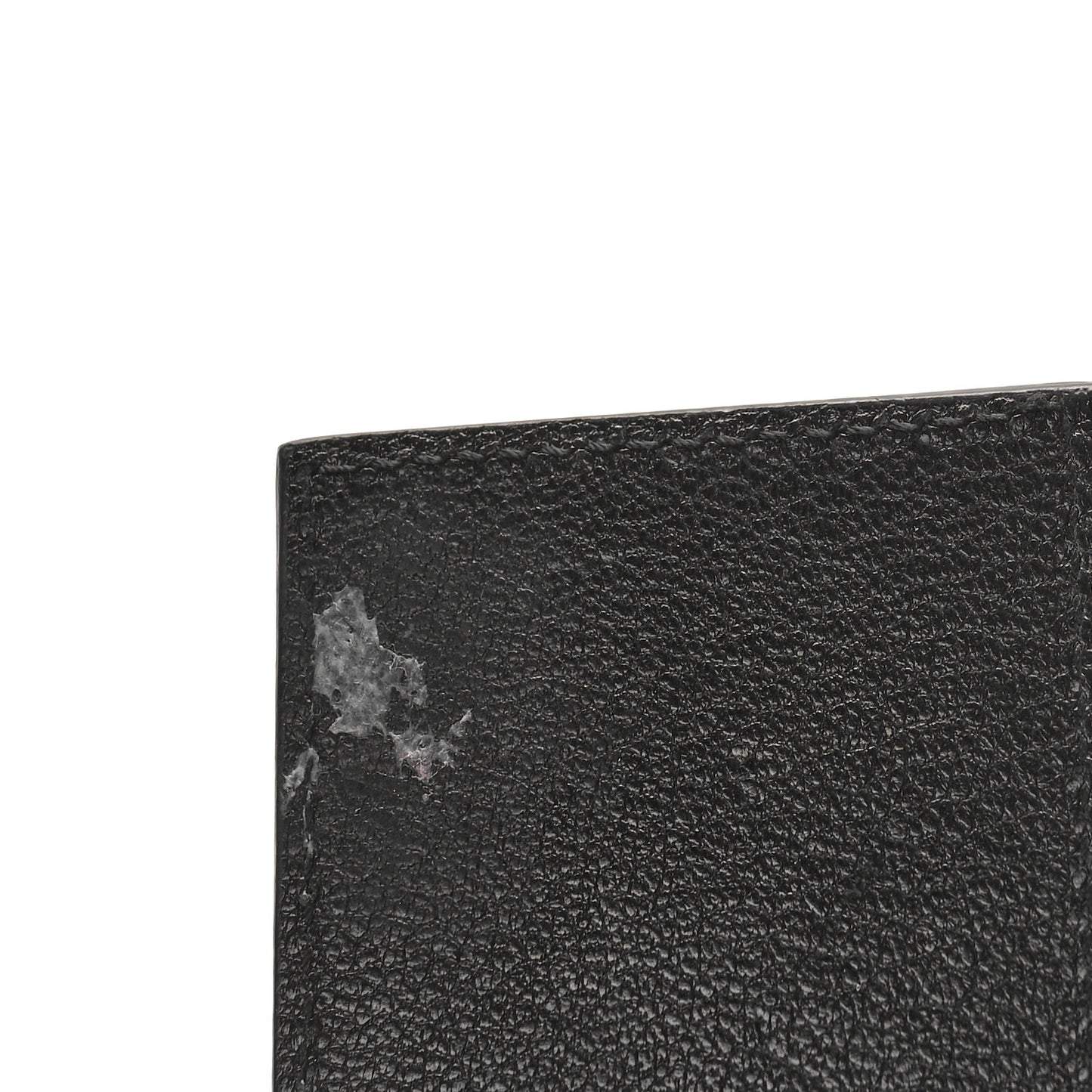 Chevre Gold Metallic Edge Hardware Hip Black
