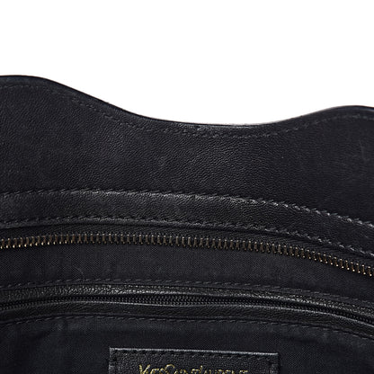 Saint Laurent Sheepskin Medium Cabas ChYc Black 7 of 16