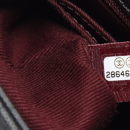 Chanel Caviar Chevron Quilted Mini Coco Handle Flap Black 7 of 11