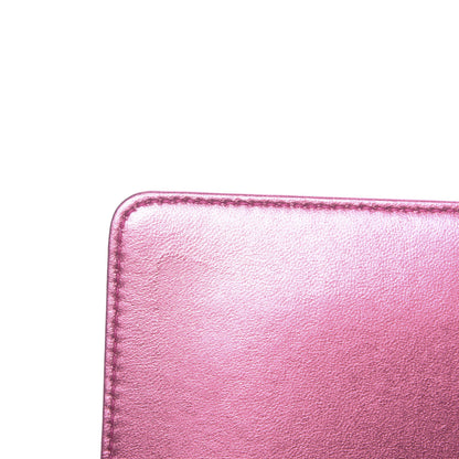 Chanel Metallic Patent Calfskin Quilted Medium Boy Flap Pink 10 of 13