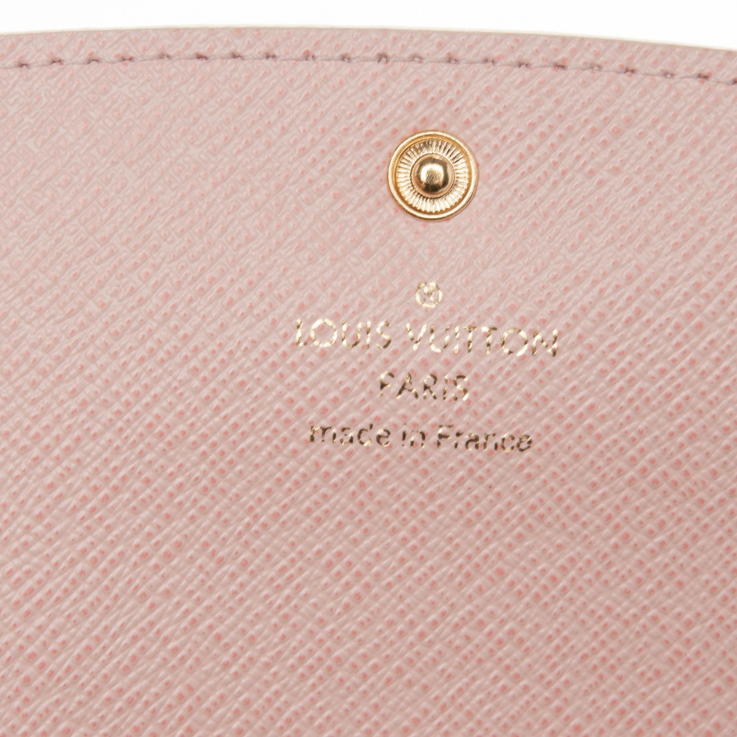 Louis Vuitton Damier Azur Emilie Wallet Rose Ballerine 6 of 9