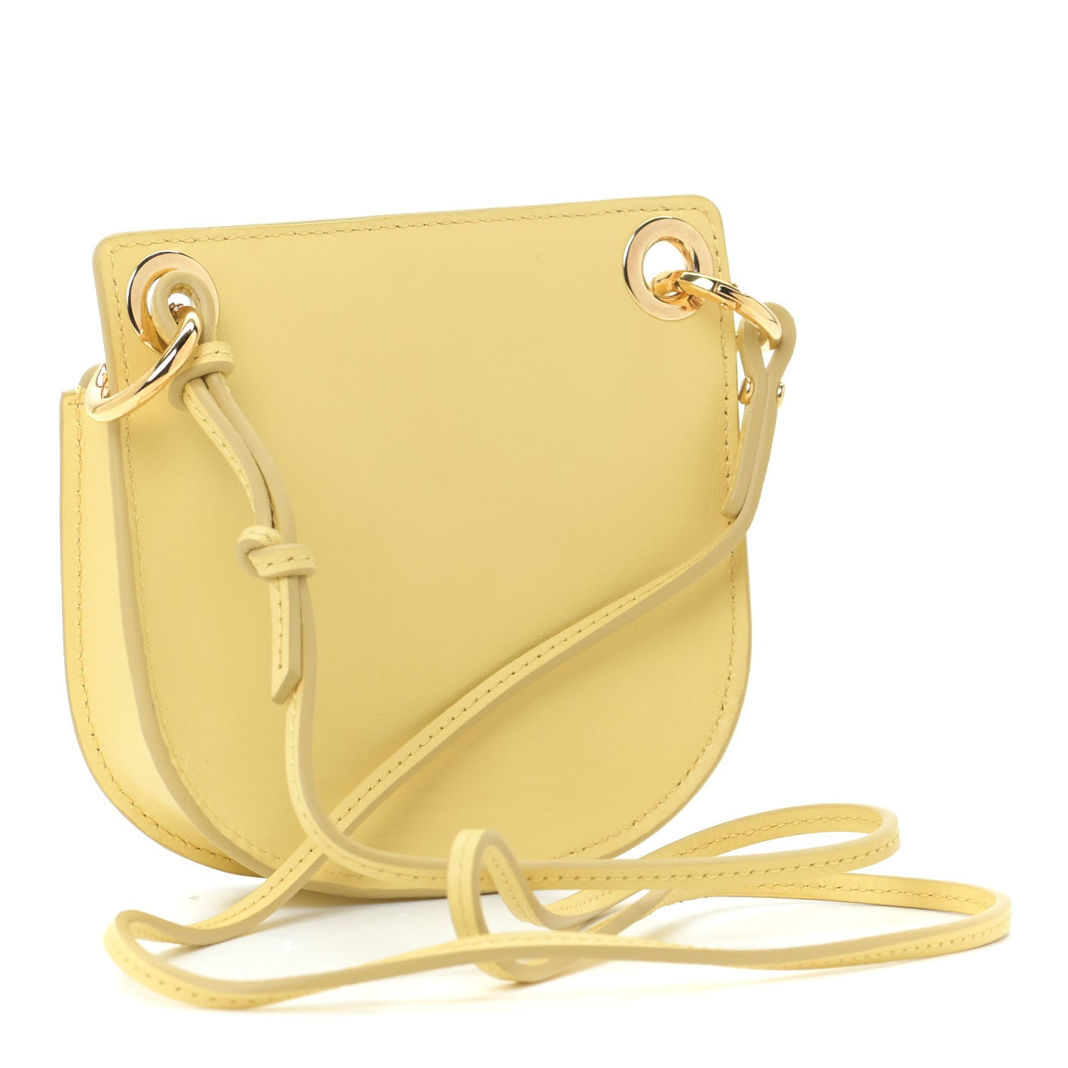 Chloe Calfskin Tess Mini Crossbody Bag Yellow 3 of 14