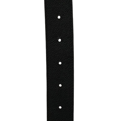 Louis Vuitton Calfskin Monogram 30mm LV Initiales Reversible Belt 90 36 Black 3 of 6