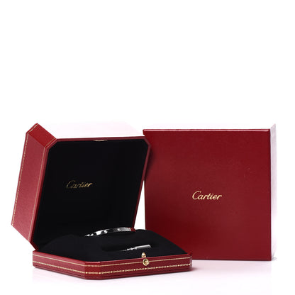 Cartier 18K White Gold 10 Diamond Small LOVE Bracelet 16 7 of 7