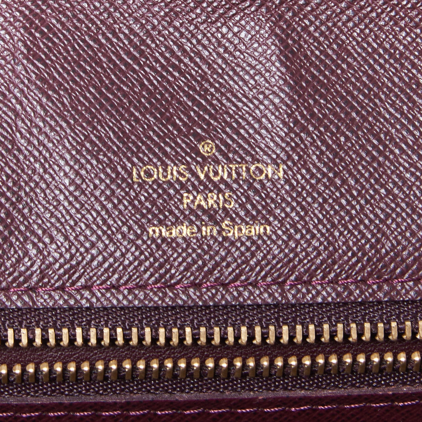 Louis Vuitton Taiga Selenga Pochette Acajou 7 of 8