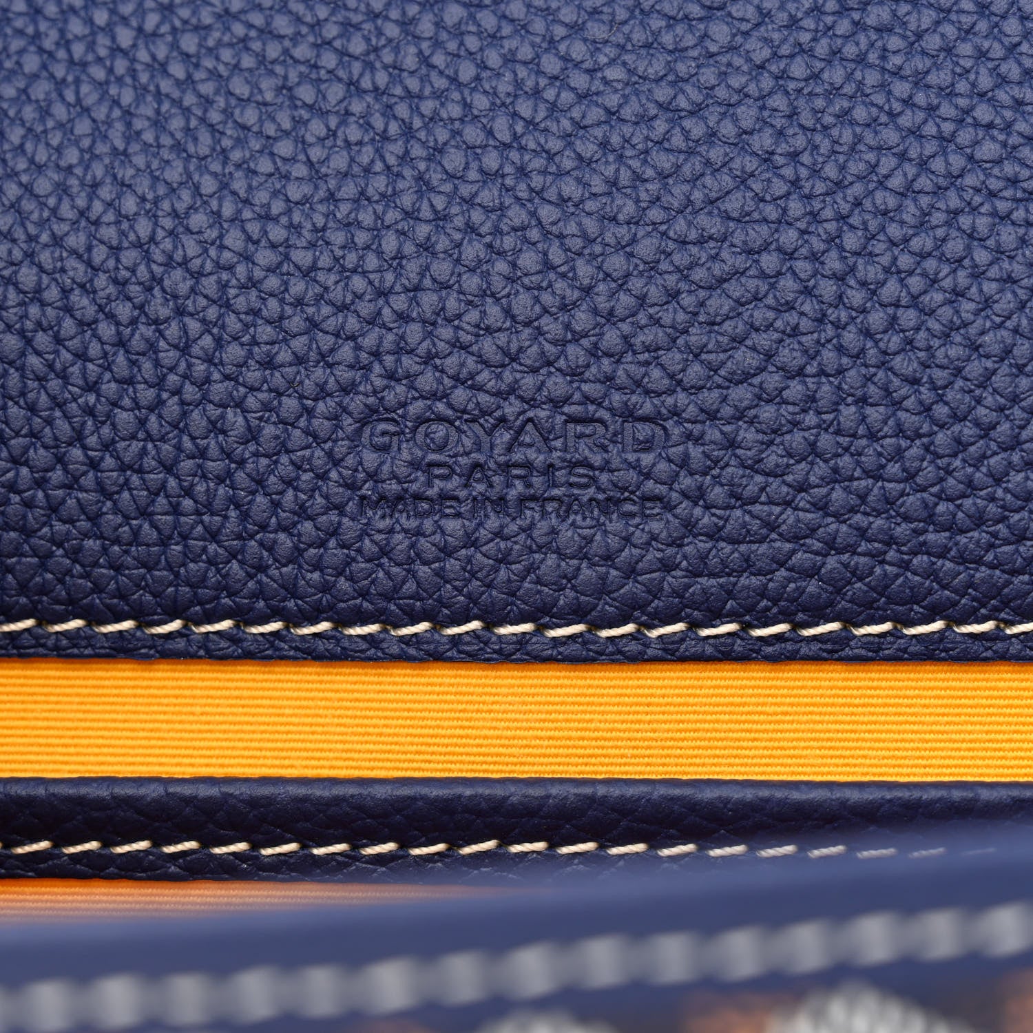 Goyard Goyardine Belvedere II PM Messenger Bag Navy 6 of 9