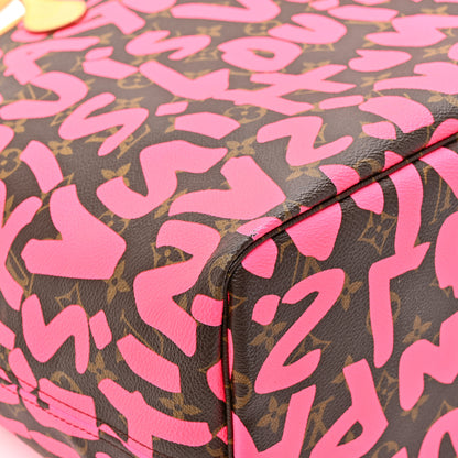 Louis Vuitton Monogram Graffiti Neverfull GM Fuchsia 11 of 16