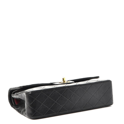 Chanel Lambskin Quilted Medium Double Flap Black 4 of 8