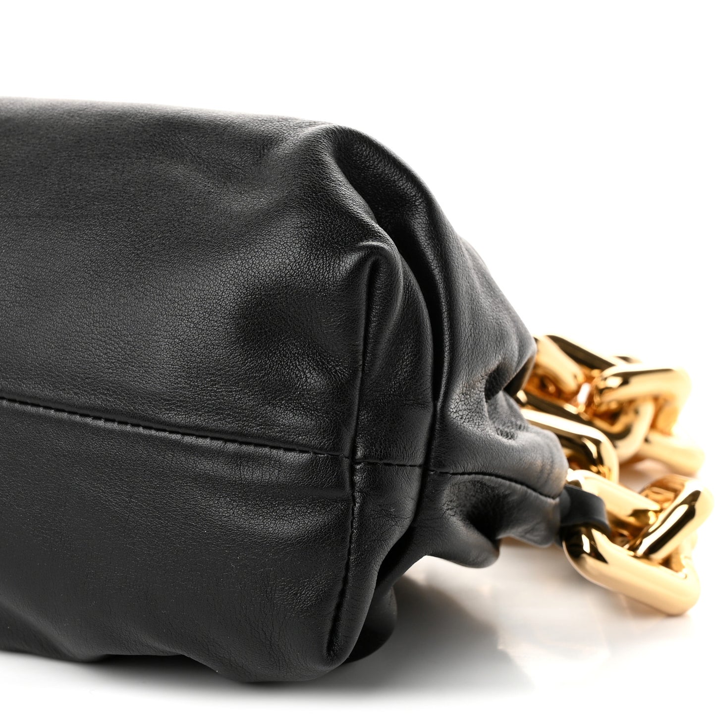 Calfskin The Pouch Chain Black